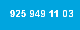 925 949 11 03 925 949 11 03